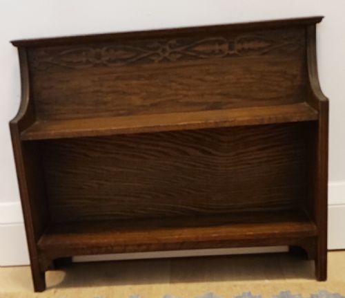 ART'S AND CRAFTS OAK TABLE BOOKSHELF WITH A COLLECTION OF 28 CLASSIC NOVELS - ADDITIONAL PHOTO 13