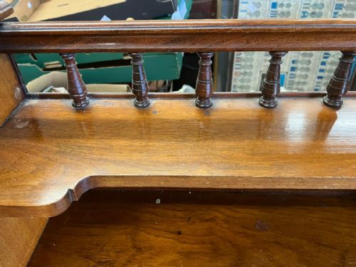 ANTIQUE MAHOGANY DESK - ADDITIONAL PHOTO 3