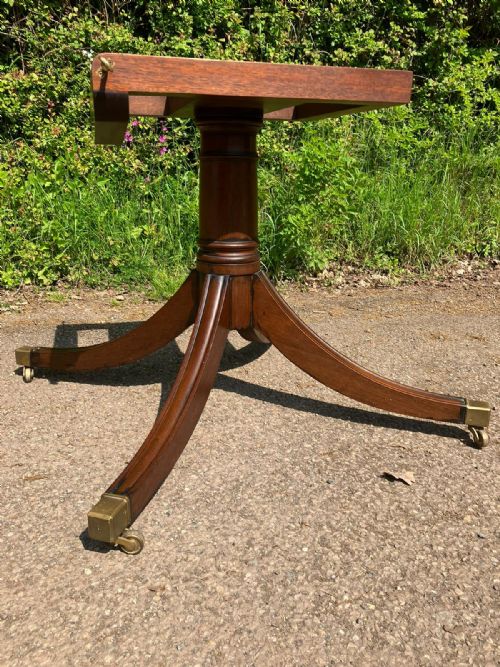 ANTIQUE LARGE 5FT 6 QUALITY MAHOGANY DINING TABLE IN THE GEORGE III STYLE - ADDITIONAL PHOTO 6