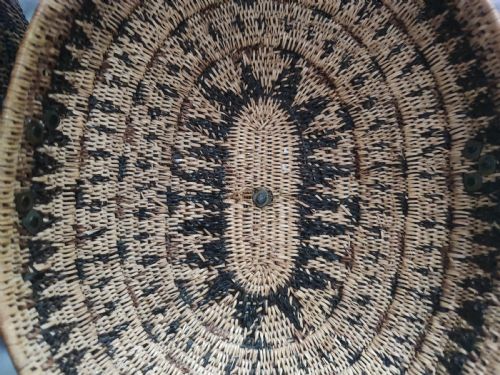 EARLY 19C BASKETRY MADE BOX - ADDITIONAL PHOTO 9