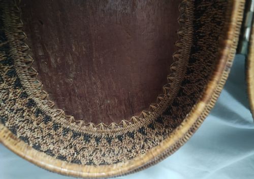 EARLY 19C BASKETRY MADE BOX - ADDITIONAL PHOTO 10