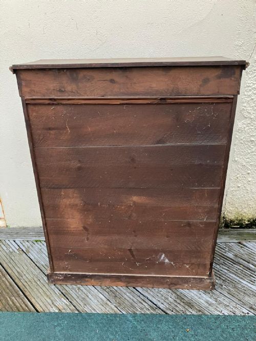A VICTORIAN FIGURED WALNUT PIER CABINET - ADDITIONAL PHOTO 1