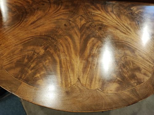 ANTIQUE PAIR OF INLAID CONSOLE TABLES - ADDITIONAL PHOTO 5