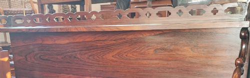 A FINE REGENCY ROSEWOOD AND PAPER MACHE SIDE CABINET - ADDITIONAL PHOTO 16