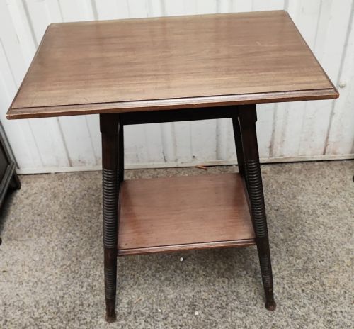 antique mahogany lamp occasional table by william birch for liberty and co - CATEGORY: ANTIQUE TABLES - DATED 1900