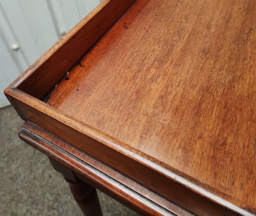 REGENCY MAHOGANY DRESSING TABLE - ADDITIONAL PHOTO 6