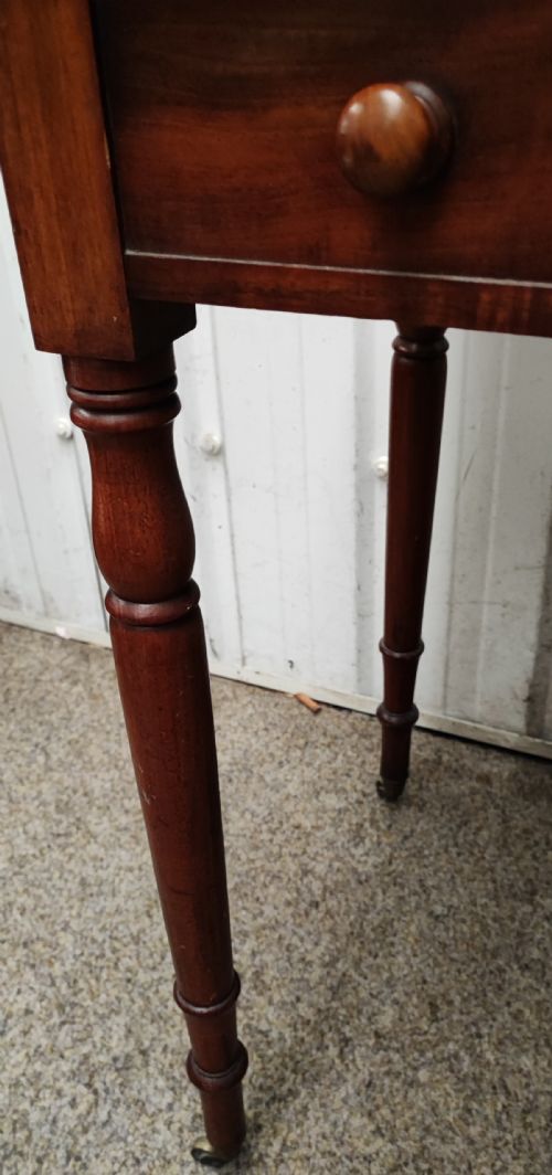 REGENCY MAHOGANY DRESSING TABLE - ADDITIONAL PHOTO 11