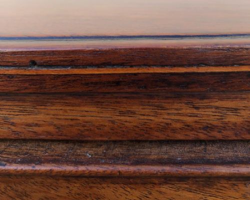 A QUALITY GEORGE III MAHOGANY BOW FRONT CHEST - ADDITIONAL PHOTO 3