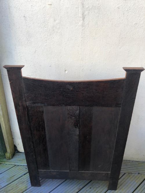 AN ART'S AND CRAFTS OAK STICK STAND ATT TO SHAPLAND AND PETTER - ADDITIONAL PHOTO 3