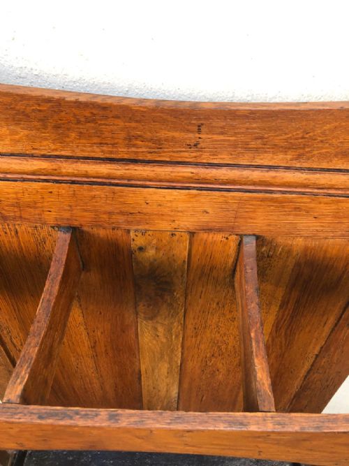 AN ART'S AND CRAFTS OAK STICK STAND ATT TO SHAPLAND AND PETTER - ADDITIONAL PHOTO 7