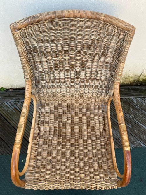 AN ANTIQUE DRYAD CANE ARMCHAIR - ADDITIONAL PHOTO 4