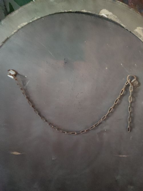 A 19C WOOD AND GESSO GILT FRAMED OVAL MIRROR - ADDITIONAL PHOTO 9