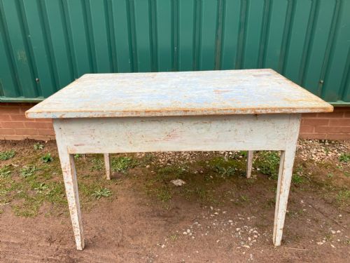 18C SWEDISH ORIGINAL PAINTWORK PINE TABLE - ADDITIONAL PHOTO 7