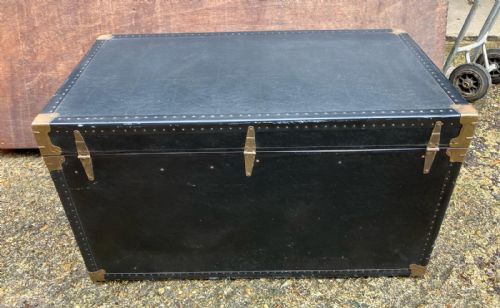ANTIQUE STEAMER TRUNK - ADDITIONAL PHOTO 4