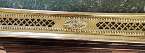 VICTORIAN BRASS PIERCED FENDER - ADDITIONAL PHOTO 5