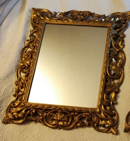 QUALITY PAIR OF ANTIQUE GILTWOOD FLORENTINE MIRRORS - ADDITIONAL PHOTO 7