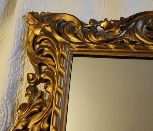 QUALITY PAIR OF ANTIQUE GILTWOOD FLORENTINE MIRRORS - ADDITIONAL PHOTO 19