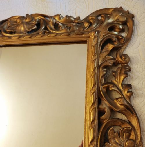 QUALITY PAIR OF ANTIQUE GILTWOOD FLORENTINE MIRRORS - ADDITIONAL PHOTO 22