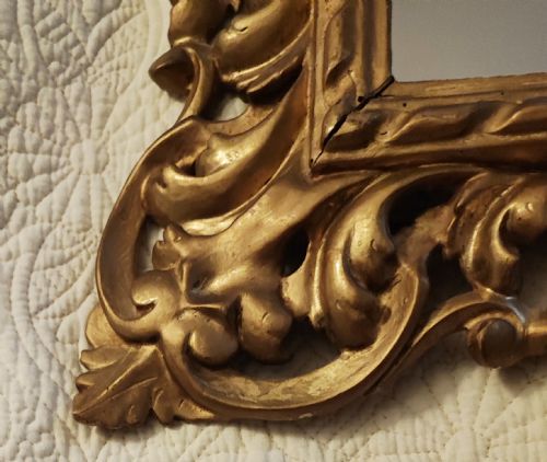 QUALITY PAIR OF ANTIQUE GILTWOOD FLORENTINE MIRRORS - ADDITIONAL PHOTO 25