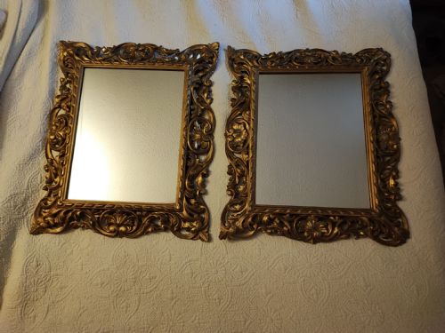 QUALITY PAIR OF ANTIQUE GILTWOOD FLORENTINE MIRRORS - ADDITIONAL PHOTO 26