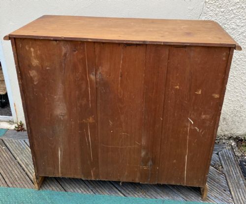ANTIQUE PINE CHEST OF DRAWERS - ADDITIONAL PHOTO 2
