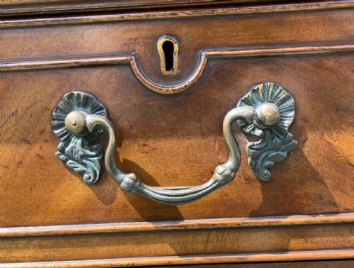 ANTIQUE MAHOGANY BOOKCASE IN THE GEORGE III STYLE - ADDITIONAL PHOTO 3