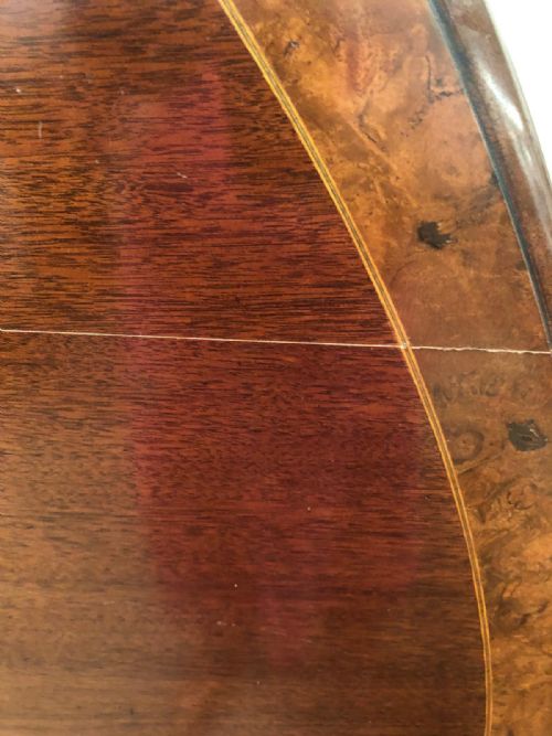 ANTIQUE MAHOGANY CIRCULAR DINING TABLEOF LARGE SCALE IN THE REGENCY STYLE - ADDITIONAL PHOTO 7
