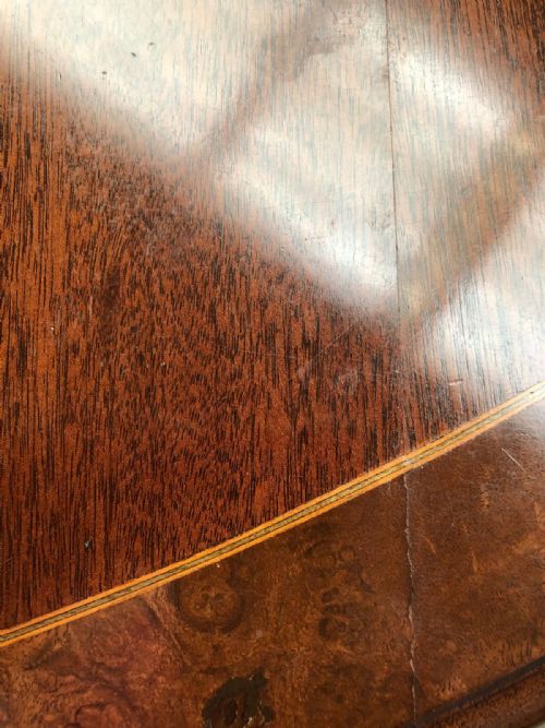 ANTIQUE MAHOGANY CIRCULAR DINING TABLEOF LARGE SCALE IN THE REGENCY STYLE - ADDITIONAL PHOTO 12