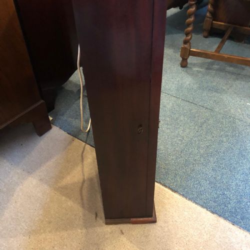 ANTIQUE MAHOGANYHANGING WALL CABINET - ADDITIONAL PHOTO 6