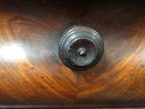 A QUALITY ANTIQUE FRENCH MAHOGANY SECRETAIRE ABATTANT DESK - ADDITIONAL PHOTO 6