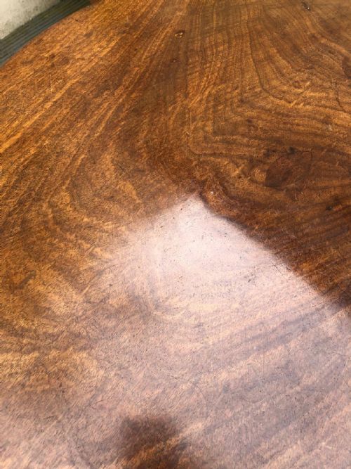 AN ANTIQUE GEORGIAN MAHOGANY TRIPOD TABLE - ADDITIONAL PHOTO 12