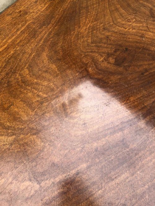 AN ANTIQUE GEORGIAN MAHOGANY TRIPOD TABLE - ADDITIONAL PHOTO 13