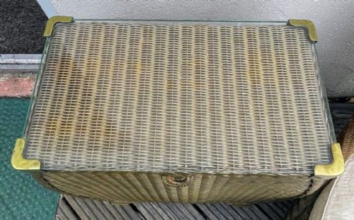 ANTIQUE LLOYD LOOM BASKET AND CHAIR - ADDITIONAL PHOTO 8