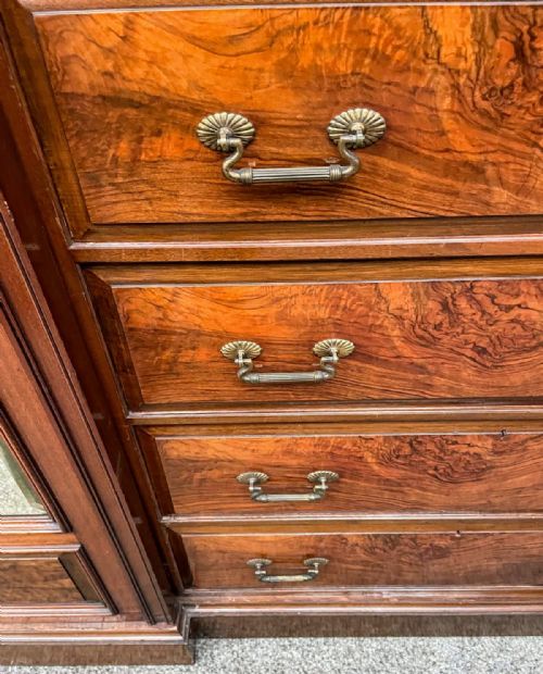 VICTORIAN WALNUT 4 PIECE BEDROOM SUITE - ADDITIONAL PHOTO 17