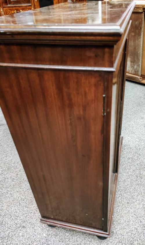 ANTIQUE MAHOGANY FILE OR CHART CABINET - ADDITIONAL PHOTO 3