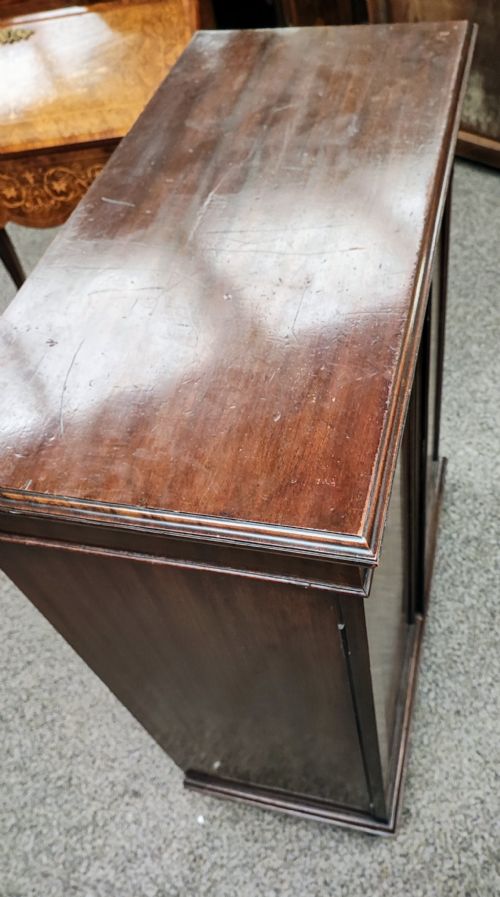ANTIQUE MAHOGANY FILE OR CHART CABINET - ADDITIONAL PHOTO 7