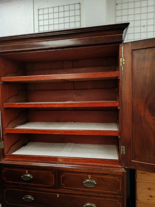 GOOD REGENCY INLAID LINEN PRESS - ADDITIONAL PHOTO 2