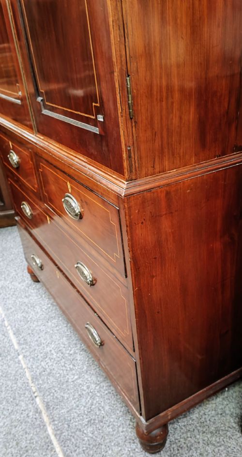 GOOD REGENCY INLAID LINEN PRESS - ADDITIONAL PHOTO 16