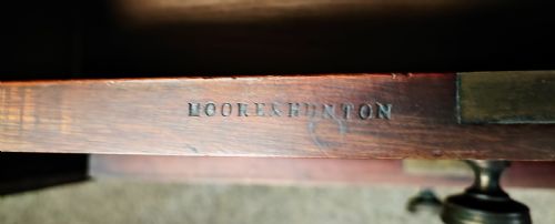 QUALITY VICTORIAN MARQUETRY INLAID HALL CABINETROBE - ADDITIONAL PHOTO 14