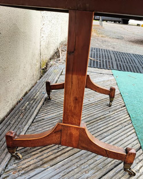 REGENCY MAHOGANY DROP LEAF COFFEE TABLE - ADDITIONAL PHOTO 7