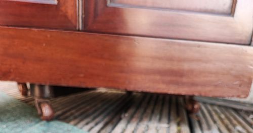A QUALITY AND LARGE SIZE VICTORIAN MAHOGANY REVOLVING BOOKCASE - ADDITIONAL PHOTO 7