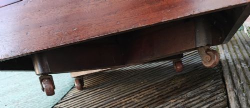 A QUALITY AND LARGE SIZE VICTORIAN MAHOGANY REVOLVING BOOKCASE - ADDITIONAL PHOTO 15