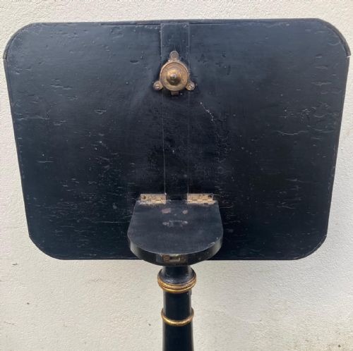 REGENCY GILDED AND JAPANNED CHINOISERIE TRIPOD TABLE - ADDITIONAL PHOTO 4
