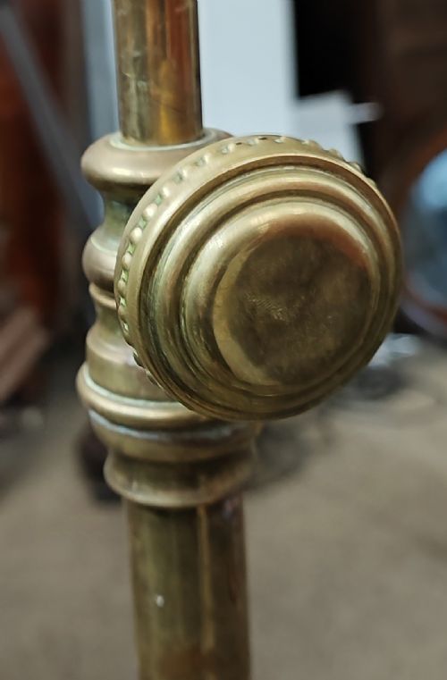SUPERB ANTIQUE BRASS STANDARD OIL LAMP - ADDITIONAL PHOTO 12