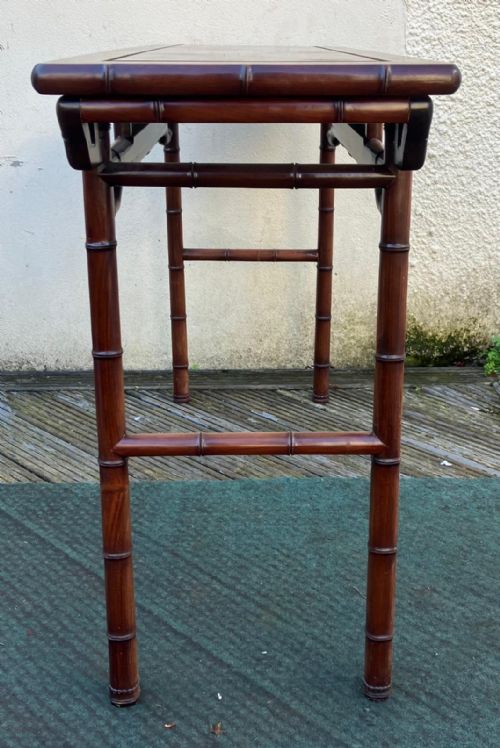 ANTIQUE HARDWOOD ALTAR TABLE - ADDITIONAL PHOTO 3