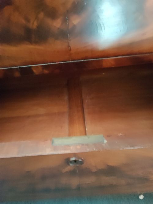 QUALITY VICTORIAN MAHOGANY CHEST OF DRAWERS - ADDITIONAL PHOTO 4