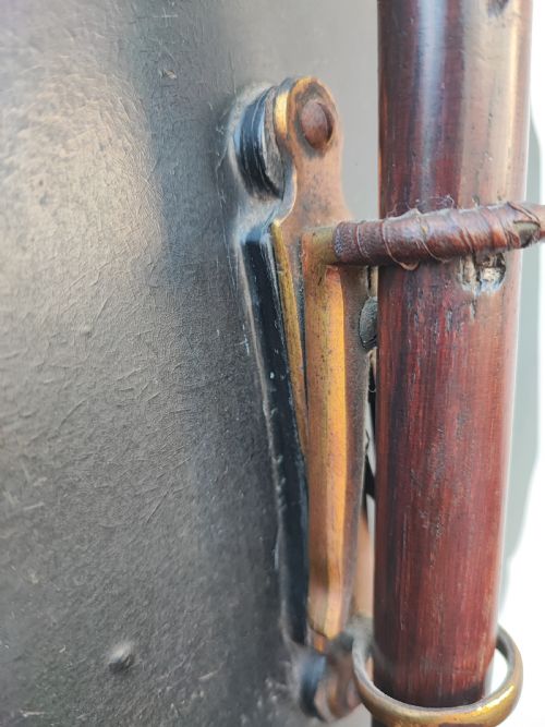A FINE PAIR OF REGENCY ROSEWOOD POLE SCREENS - ADDITIONAL PHOTO 15