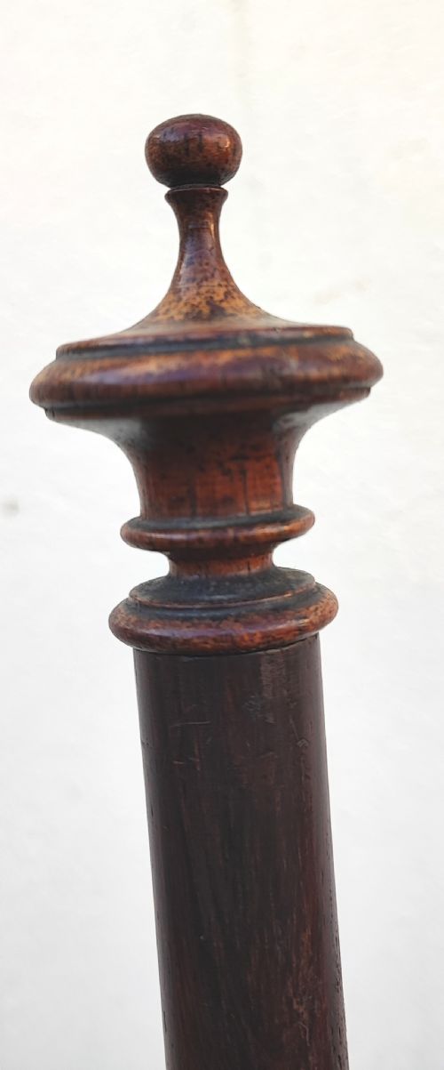 A FINE PAIR OF REGENCY ROSEWOOD POLE SCREENS - ADDITIONAL PHOTO 16