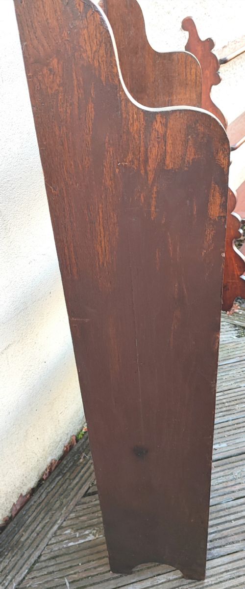 ART'S AND CRAFTS LIBERTYS OAK OPEN BOOKCASE - ADDITIONAL PHOTO 4