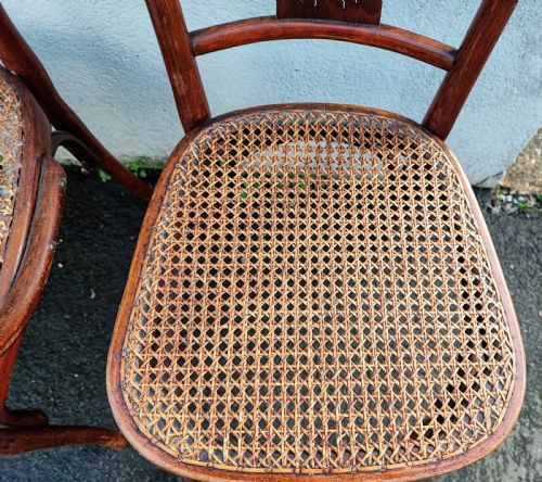ANTIQUE BENTWOOD HALL SET BY JJ KHON VIENNA - ADDITIONAL PHOTO 3